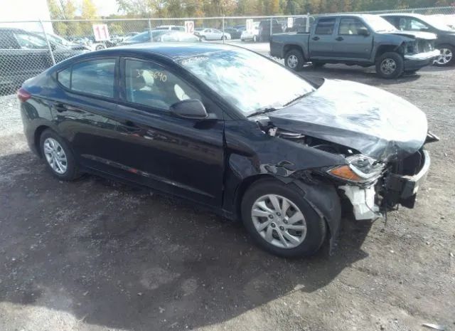 hyundai elantra 2018 5npd74lf5jh266249