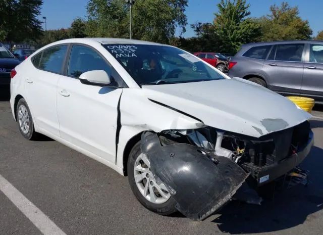 hyundai elantra 2018 5npd74lf5jh299431