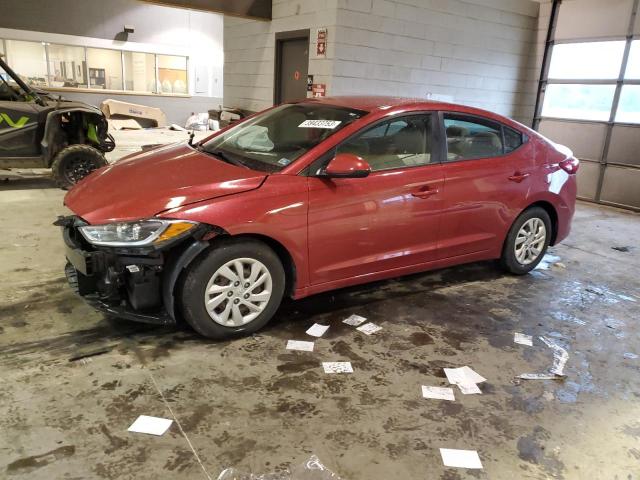 hyundai elantra se 2018 5npd74lf5jh302795