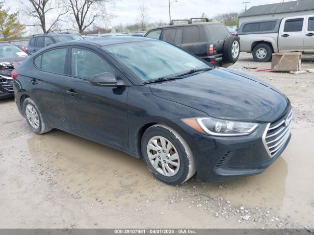 hyundai elantra 2018 5npd74lf5jh332265