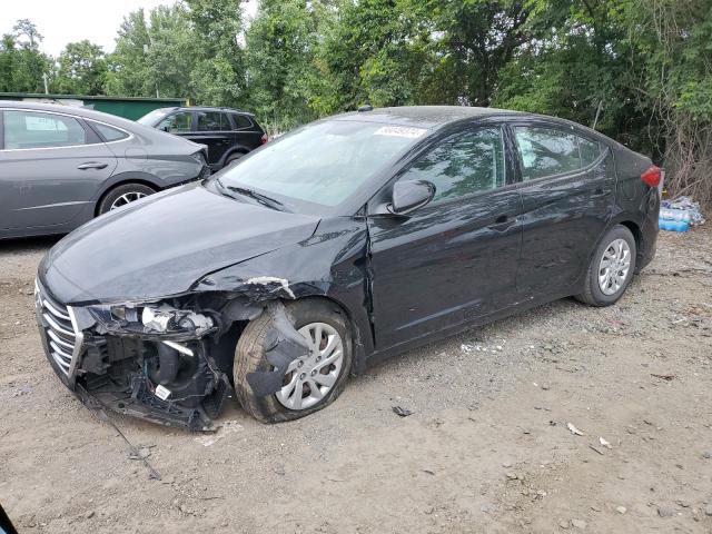 hyundai elantra 2018 5npd74lf5jh349972