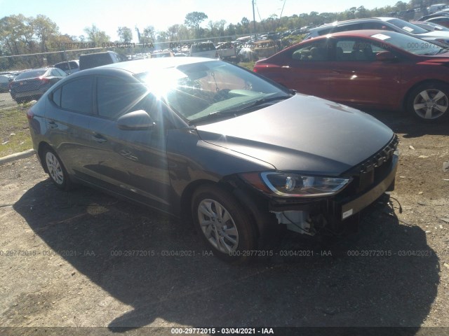 hyundai elantra 2018 5npd74lf5jh350653