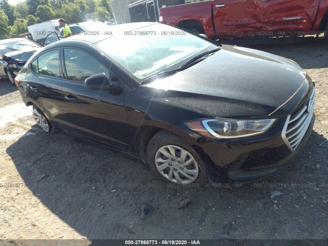 hyundai elantra 2018 5npd74lf5jh352807