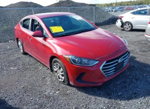 hyundai elantra 2018 5npd74lf5jh375858