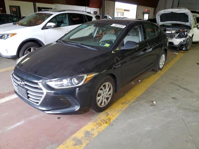 hyundai elantra 2018 5npd74lf5jh376332