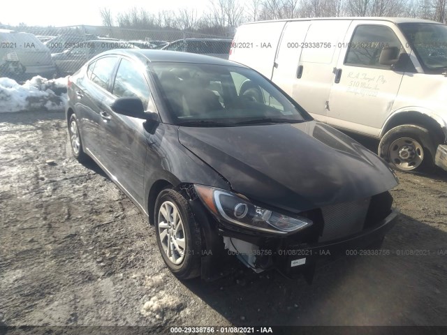 hyundai elantra 2018 5npd74lf5jh388495