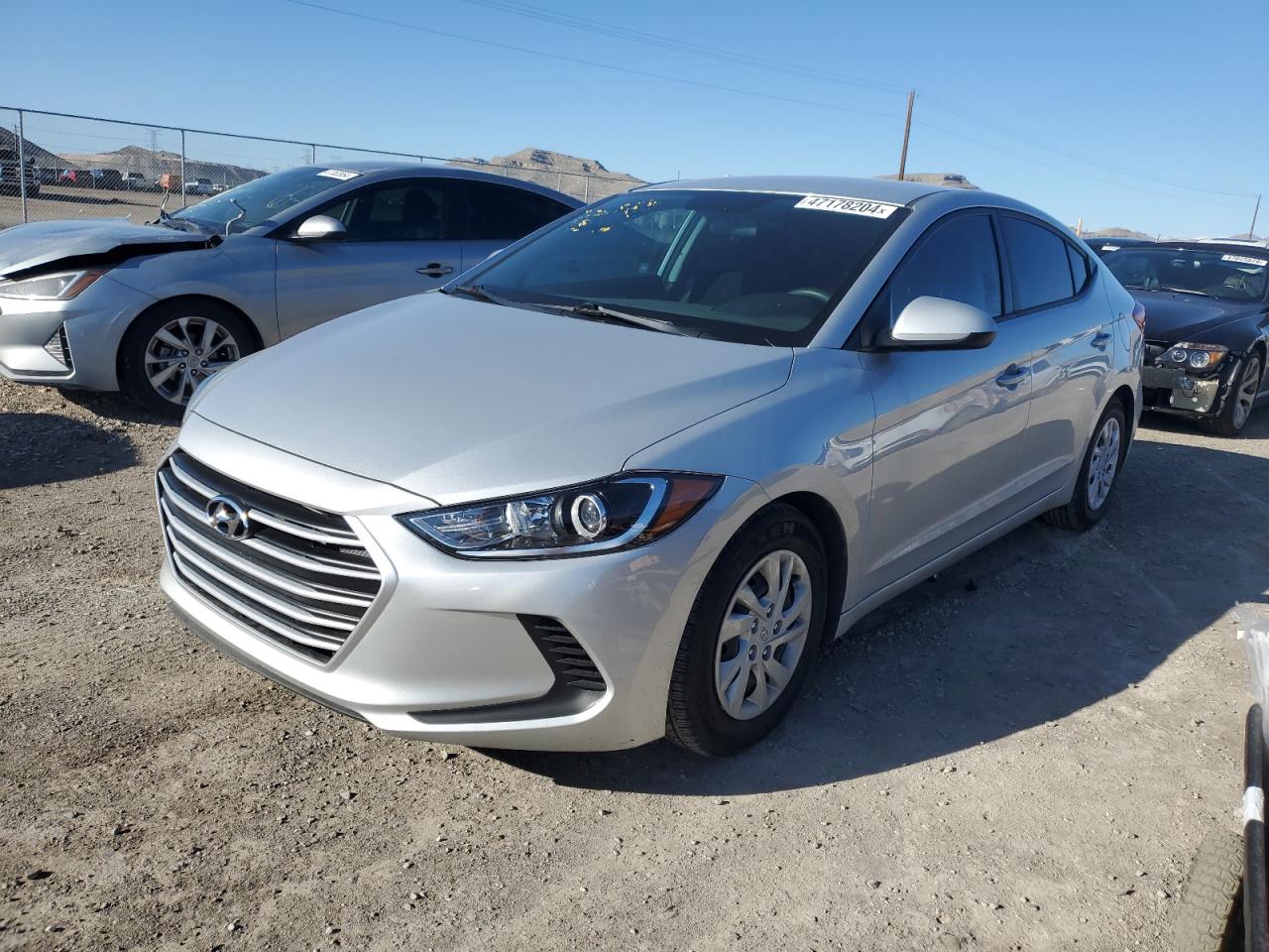 hyundai elantra 2018 5npd74lf5jh392465