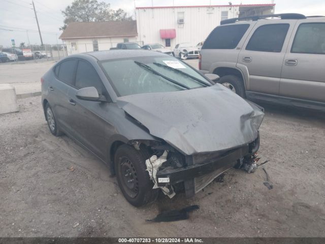 hyundai elantra 2018 5npd74lf5jh392773