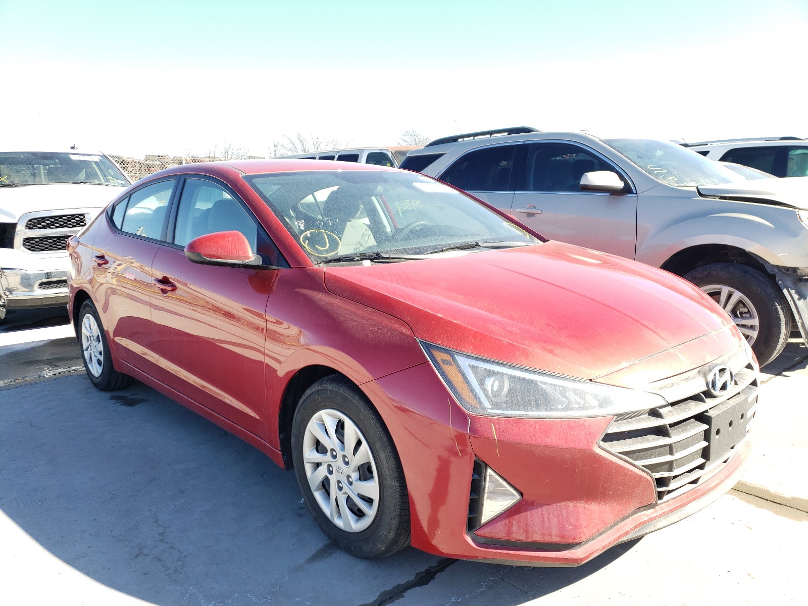 hyundai elantra se 2019 5npd74lf5kh454741