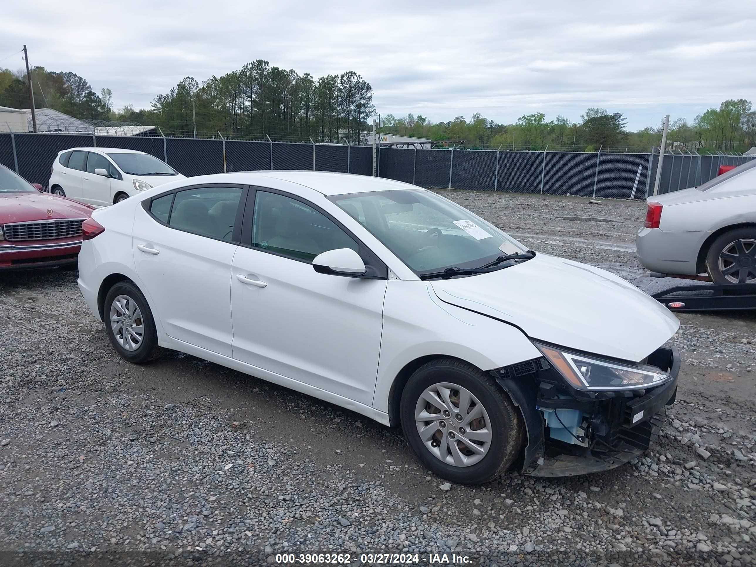 hyundai elantra 2019 5npd74lf5kh473953