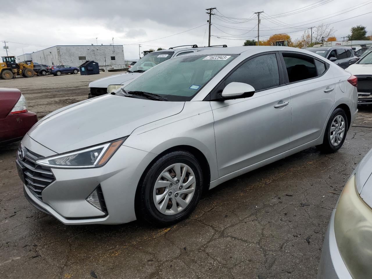 hyundai elantra 2019 5npd74lf5kh495029