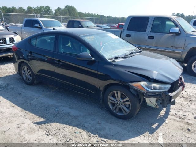 hyundai elantra 2017 5npd74lf6hh106455