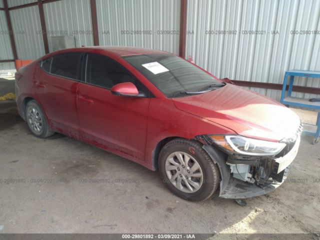 hyundai elantra 2017 5npd74lf6hh126558