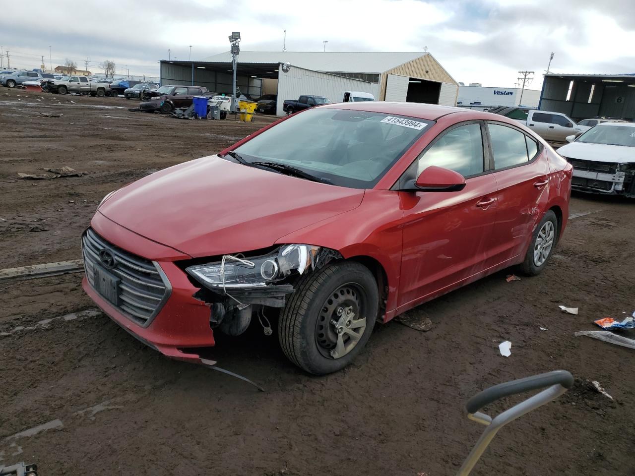 hyundai elantra 2017 5npd74lf6hh127046