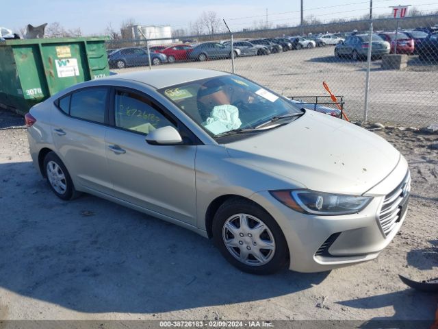 hyundai elantra 2017 5npd74lf6hh127953