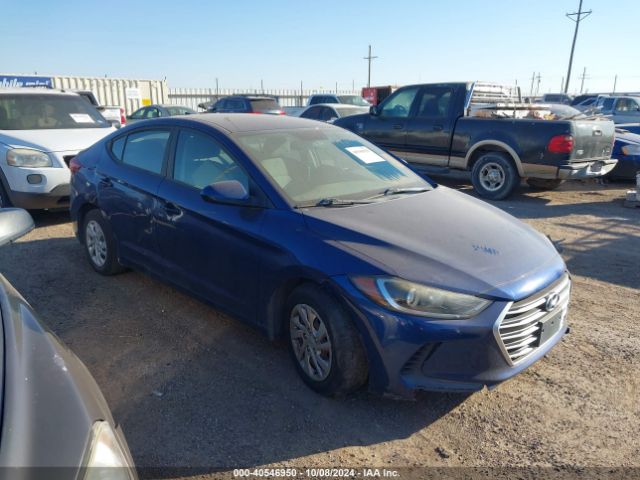 hyundai elantra 2017 5npd74lf6hh138483