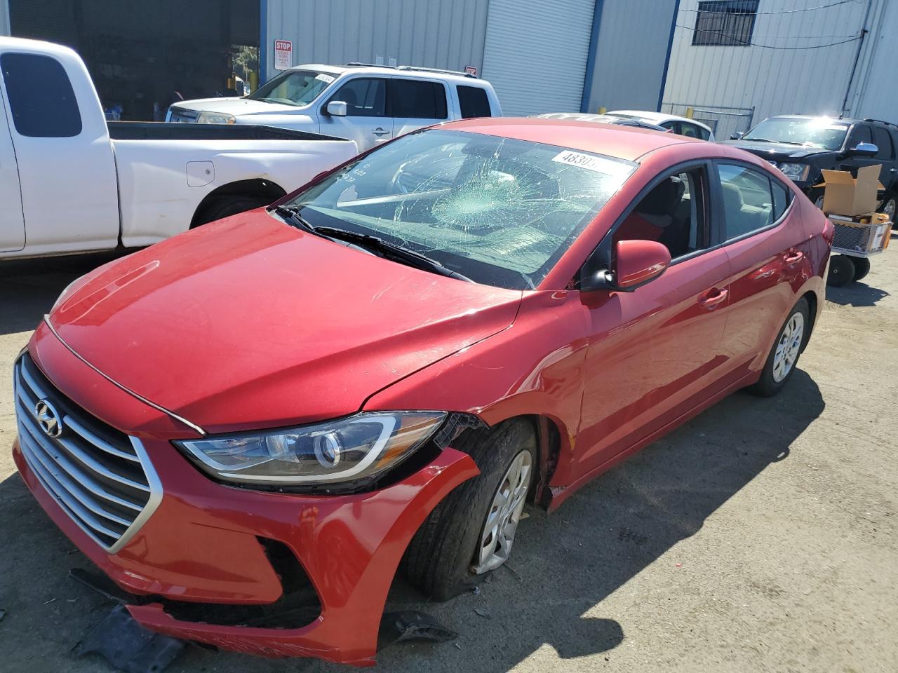 hyundai elantra 2017 5npd74lf6hh140637