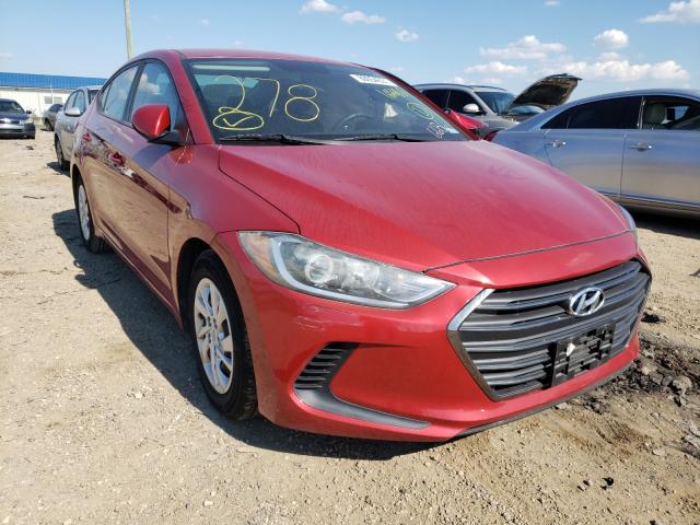 hyundai elantra se 2017 5npd74lf6hh166686