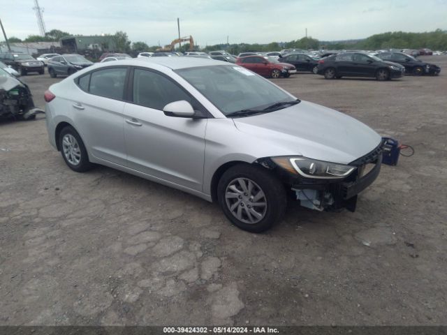 hyundai elantra 2017 5npd74lf6hh176151