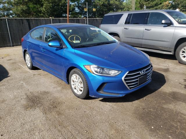 hyundai elantra se 2017 5npd74lf6hh210766