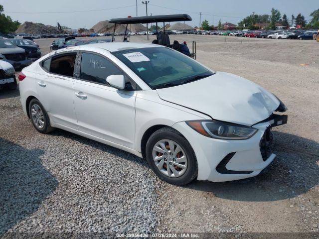 hyundai elantra 2018 5npd74lf6jh238590