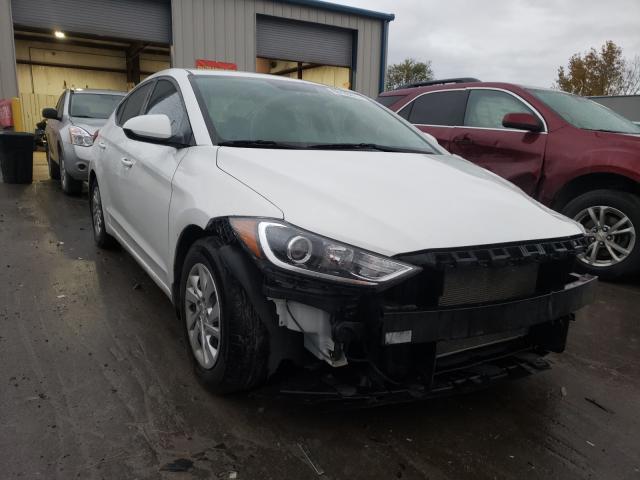 hyundai elantra se 2018 5npd74lf6jh242784