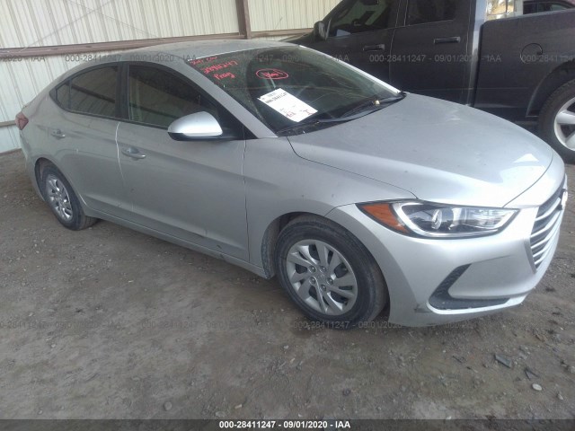 hyundai elantra se 2018 5npd74lf6jh267295