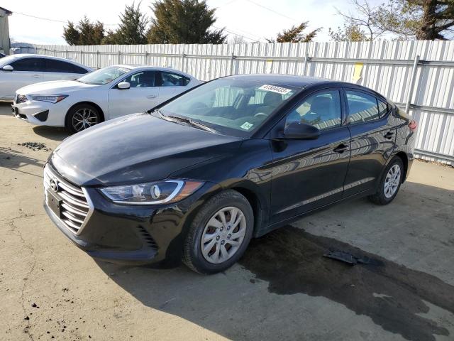 hyundai elantra se 2018 5npd74lf6jh274666