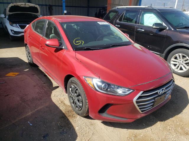 hyundai elantra 2018 5npd74lf6jh296487