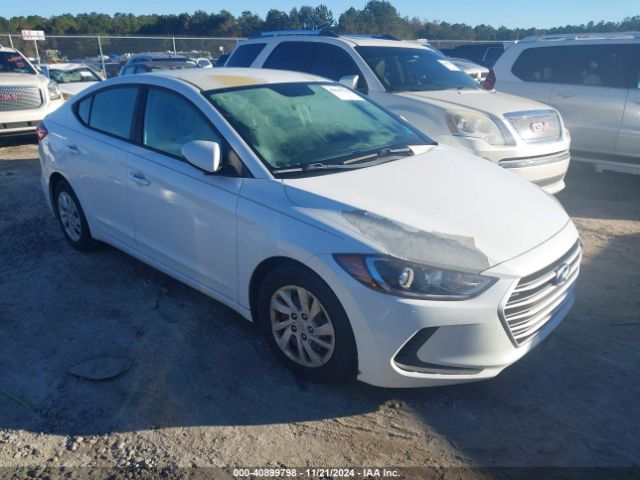 hyundai elantra 2018 5npd74lf6jh314602