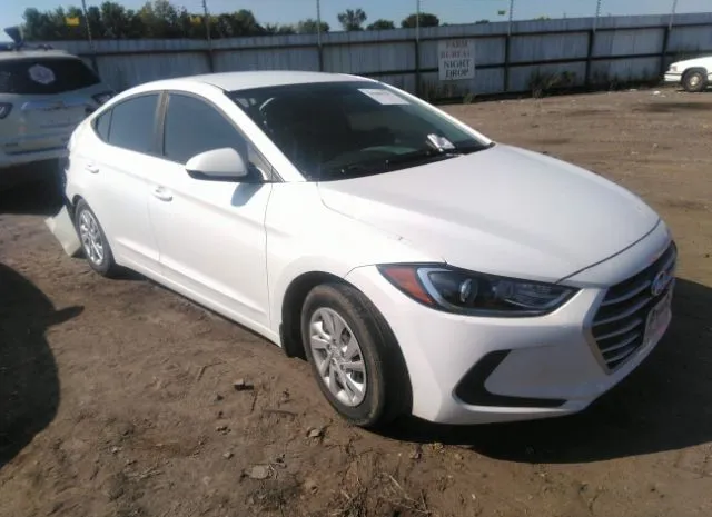 hyundai elantra 2018 5npd74lf6jh317208