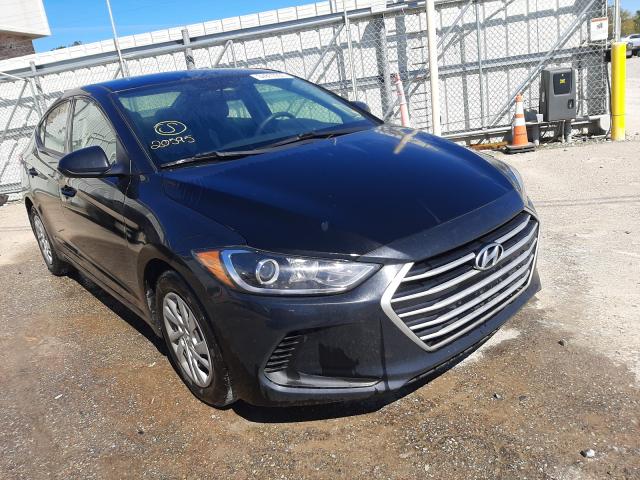 hyundai elantra se 2018 5npd74lf6jh317810