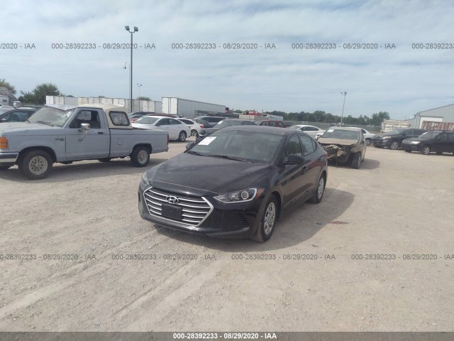 hyundai elantra 2018 5npd74lf6jh350130