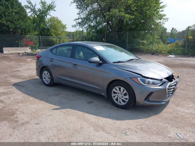 hyundai elantra 2018 5npd74lf6jh350662