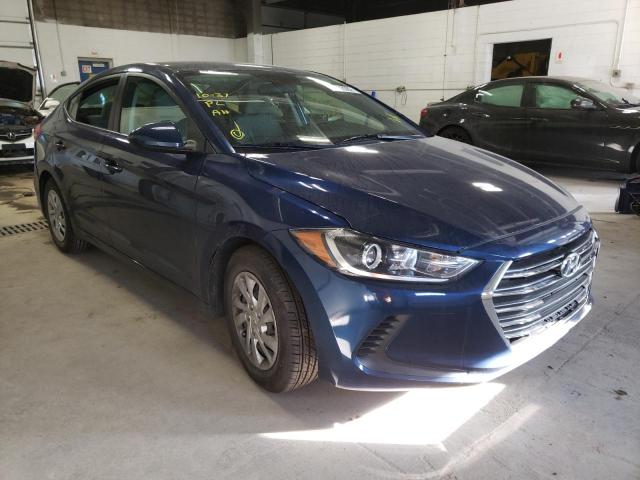 hyundai elantra se 2018 5npd74lf6jh355859