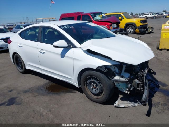 hyundai elantra 2018 5npd74lf6jh374315