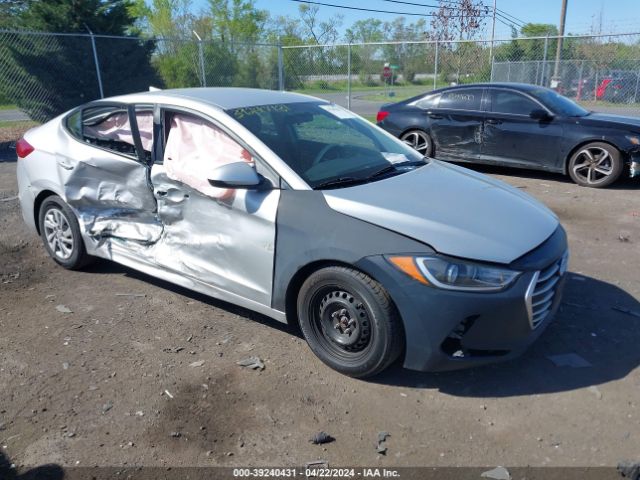 hyundai elantra 2018 5npd74lf6jh380681