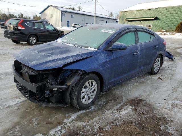 hyundai elantra se 2018 5npd74lf6jh398629