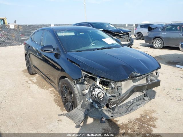 hyundai elantra 2019 5npd74lf6kh454327