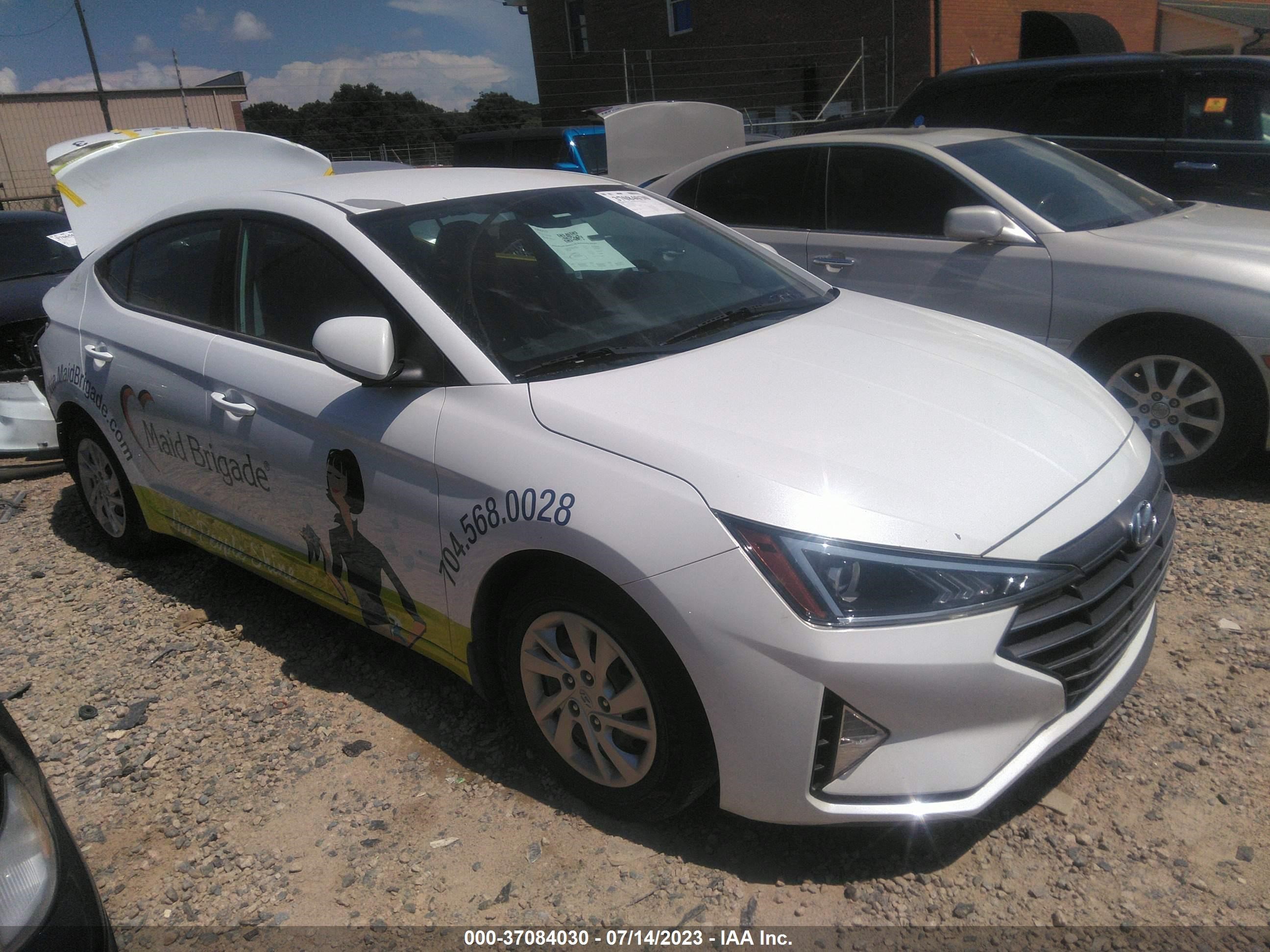 hyundai elantra 2019 5npd74lf6kh472925