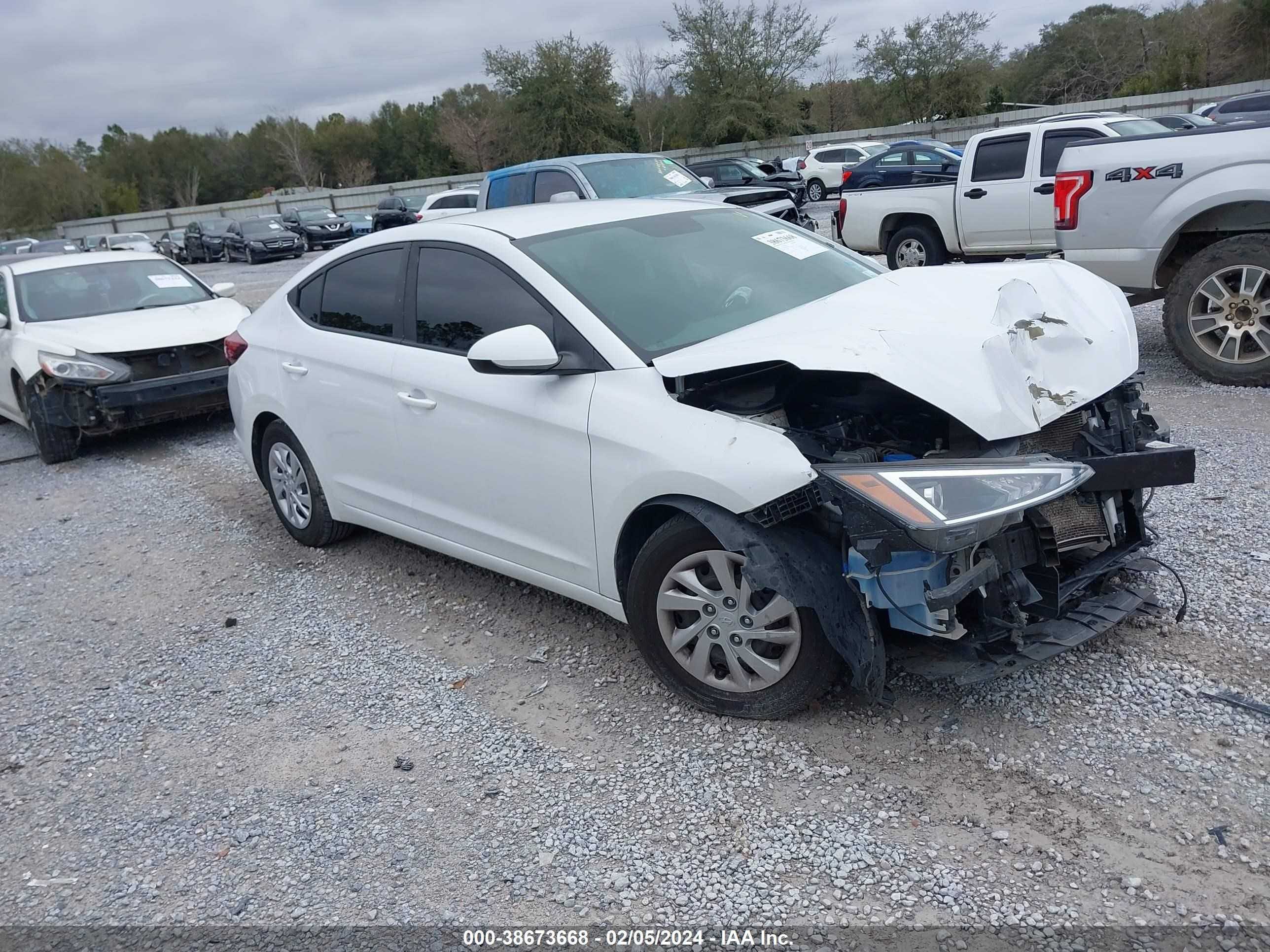 hyundai elantra 2019 5npd74lf6kh473508