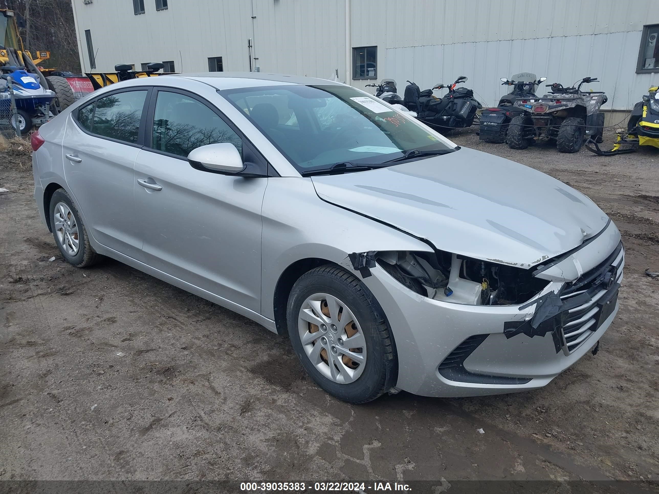 hyundai elantra 2017 5npd74lf7hh050882