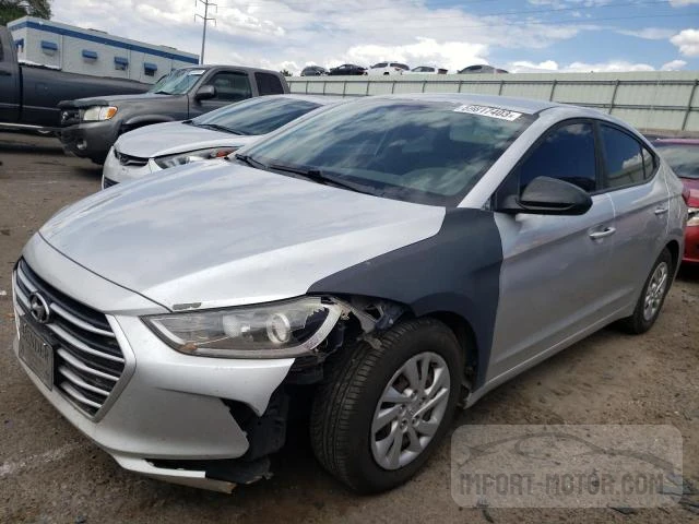 hyundai elantra 2017 5npd74lf7hh091349