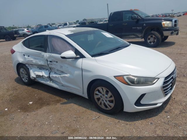 hyundai elantra 2017 5npd74lf7hh102883