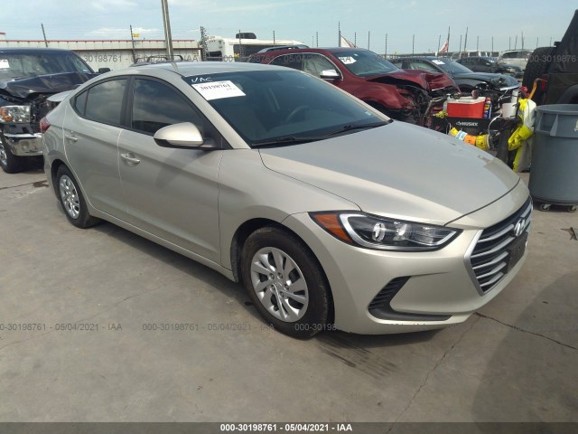 hyundai elantra 2017 5npd74lf7hh123233