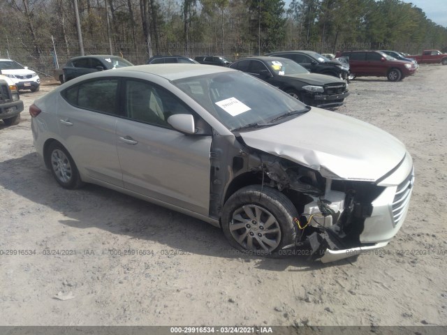 hyundai elantra 2017 5npd74lf7hh135818