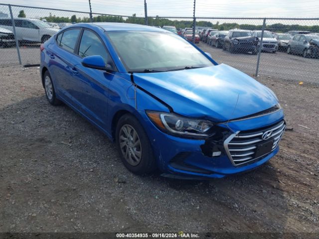 hyundai elantra 2017 5npd74lf7hh138766