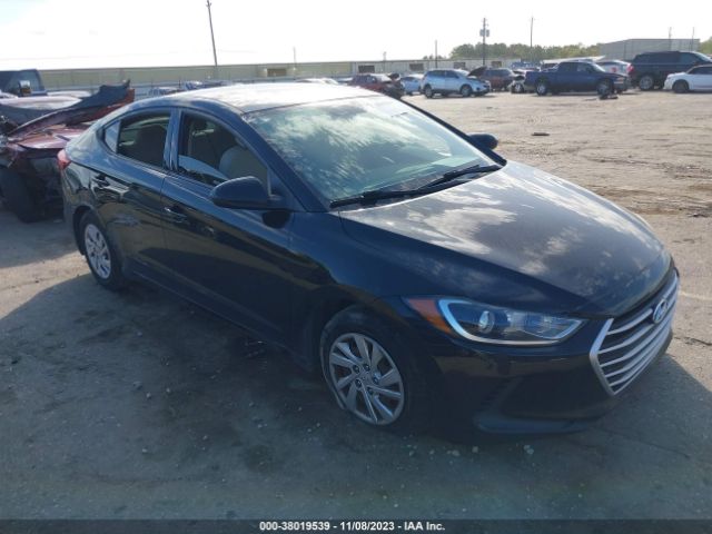 hyundai elantra 2017 5npd74lf7hh144230