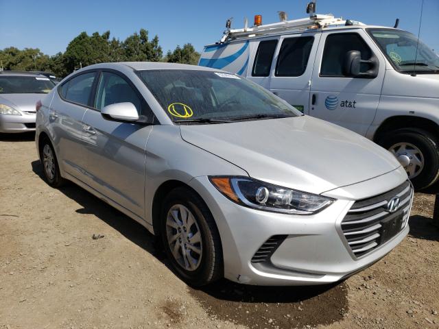 hyundai elantra se 2017 5npd74lf7hh165160