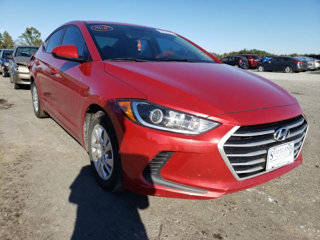 hyundai elantra se 2017 5npd74lf7hh165191